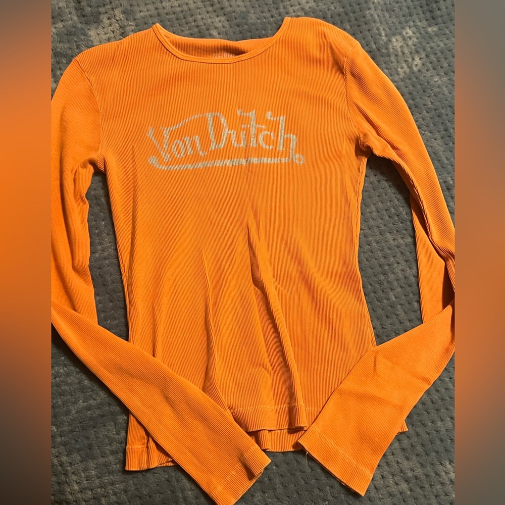 ⚡️ authentic VON DUTCH vintage long sleeve shirt